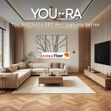 Youra Herringbone Lantai SPC 5,5mm